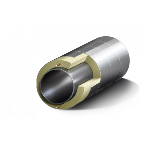 Изоляция давальческой трубы ППУ ОЦ тип 1 114х200 мм