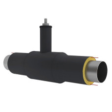 Кран шаровой ППУ ПЭ тип 1 Ст3сп BROEN Ballomax 25х4х1900 мм ГОСТ 3262-75