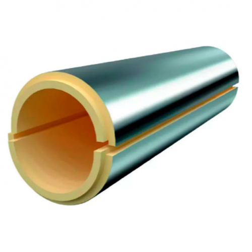 Скорлупа ППУ фольгированная для отводов 57х40 мм в Владимире