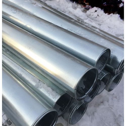 Труба-оболочка оцинкованная 450х0,8 мм ГОСТ 30732-2020 10,65 кг в Владимире